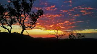 First Light at Springsure Qld Australia [upl. by Natanoj558]