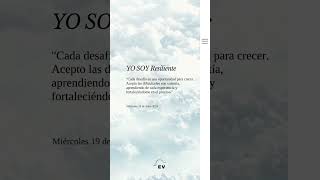 Poderosa Afirmación Yo Soy Resiliente Decreta y Comparte [upl. by Sessler]