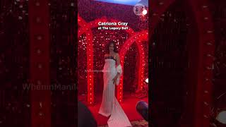 Catriona Gray at The Legacy Ball CatrionaGrayLegacyBall TheLegacyBall entertainmentph youngfocus [upl. by Yelrak282]