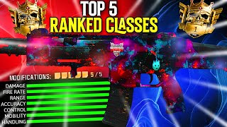 the NEW TOP 5 MUST HAVE RANKED CLASSES IN MW3  Top 5 Best Ranked Play ClassesModern Warfare 3 [upl. by Vanda]