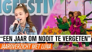 34 TERUGBLIK DIT WAS HET JAAR MET LUNA  JUNIOR SONGFESTIVAL 2022 🇳🇱 [upl. by Milewski730]