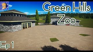 Planet Coaster Zoo Project  Green Hills Zoo  Planet Coaster Zoo Build Ep 1 [upl. by Glarum]