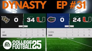 Live College Football 25  ep 31 [upl. by Ilarrold95]