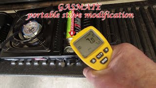 Gasmate portable single burner BBQ modification [upl. by Cianca107]