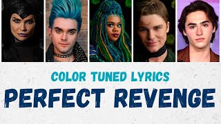 COLOR TUNED LYRICS PERFECT REVENGE – DESCENDANTS4  THE RISE OF RED [upl. by Magner]