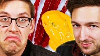 People Try Disgusting Snack Combinations [upl. by Risay]