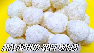 HOW TO MAKE MACAPUNO BALLS  PINOY DESSERT  Kitchen Diaries 2020 [upl. by Ayaros477]