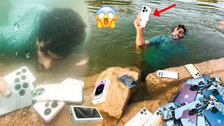 I FOUND MANY IPHONES UNDER WATER😱  MISHKAT KHAN VLOG [upl. by Tamra]