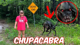 CHUPACABRA SPOTTED in the WOODS The LEGEND of the EL CHUPACABRAS 😵 [upl. by Wait669]