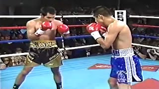 Marco Antonio Barrera Mexico vs Enrique Sanchez Mexico  KNOCKOUT Boxing Fight Highlights  HD [upl. by Coriss]