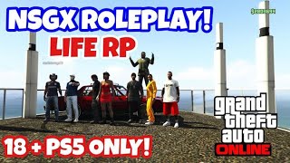 GTA 5 PS5 NSGX Entertainment RP 1 community on gta [upl. by Wolliw]