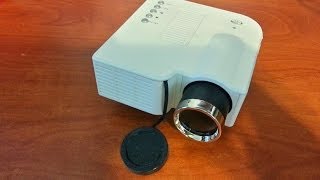 UC28 LED Mini Projector UNIC disassembly teardown [upl. by Erida]