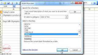 Calculating How Many Days Between Dates Using Excel [upl. by Gipsy84]