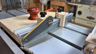 FourSided Taper and Stop Block  Tapering Legs Jig  Fritz and Franz [upl. by Retnuh]