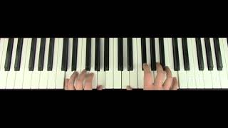 Prélude in C major  J S Bach slow play by Easy piano [upl. by Friedman866]