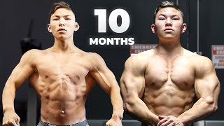 How I Bulked From 137175lbs in 10 Months  Tristyn Lee [upl. by Yessac]