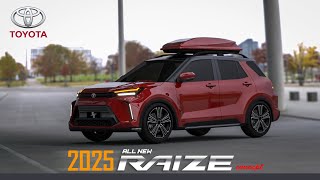 ALL NEW RAIZE 2025  KONSEP  TOYOTA  MODIFIKASI DIGITAL [upl. by Tekcirc]