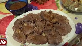 Rosbif roastbeef con cipolle e brandy solo 45 minuti di cottura in pentola a pressione [upl. by Ahtnamys]