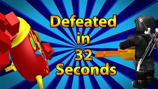 Defeating Chronos XL in 32 Seconds R2DA [upl. by Henley]