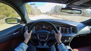 NEW Dodge Charger SRT Hellcat Redeye Widebody POV ASMR Walkaround and Test Drive [upl. by Flin]