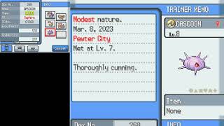 How to get Cascoon in Pokemon SoulSilver [upl. by Eselahc204]