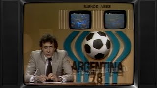 TV Studio Sport 19780625  Na de WK Voetbal Finale 1978 NederlandArgentinië 6 min einde mist [upl. by Kcajyllib]