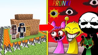 INCREDIBOX SPRUNKI Tấn Công Nhà Được Bảo Vệ Bởi bqThanh và Ốc Trong Minecraft [upl. by Hajile]