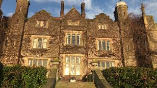 Champneys Hotel and Spa Eastwell Manor Winter Morning Garden walk Ashford Kent [upl. by Ama]