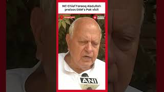 Farooq Abdullah Hails Jaishankars Upcoming Visit to Pakistan as a Step Toward Dialogue [upl. by Byron]