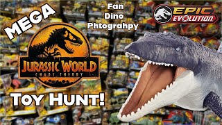 MEGA Jurassic World Toy Hunt Epic Evolution Hammond Collection Godzilla x Kong  more [upl. by Avehstab]