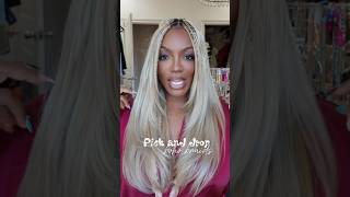 Buss down Middle part braids anyone blondebohobraids [upl. by Eceined630]