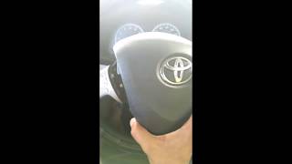 Toyota Corolla 2012 0913 Clock Spring Replacment [upl. by Otilopih]