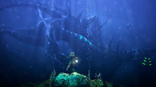 Underwater Ambience  SCARY Sea Monster amp Ocean Sounds  ASMR [upl. by Anahsat]