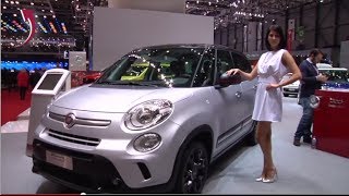 Fiat 500L Beats Edition e 500L Model Year  Motor Show  Geneva 2014 [upl. by Ahsienat904]