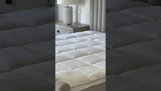 Topper memory foam  Lavabile in lavatrice  Matrimoniale una piazza una piazza e mezza [upl. by Curnin450]