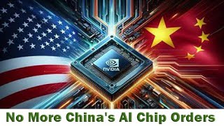 The US has once again issued a ban stop accepting any AI chip orders from Chinese companies [upl. by Huoh268]