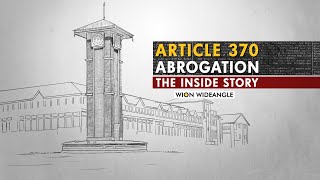 WION Wideangle Live Article 370 abrogation The inside story  Jammu amp Kashmir Latest English News [upl. by Trillby]