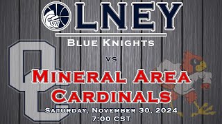 OCC Blue Knights vs Mineral Area  November 30 2024 [upl. by Htebasile]