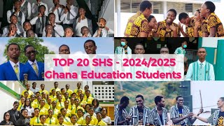 TOP 20 SHS IN GHANA  SHS CHOICES FOR 20242025 [upl. by Leunam]