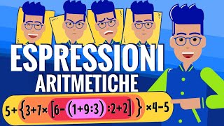 ESPRESSIONI ARITMETICHE  Come risolverle In quale ordine svolgere le operazioni Aritmetica46 [upl. by Aihsi]