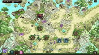 Kingdom Rush Origins Impossible Mode Walkthrough  Mactans Retreat Iron [upl. by Esidarap555]