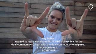 Tove Lo  Blue Lips ASL Videos [upl. by Samtsirhc]