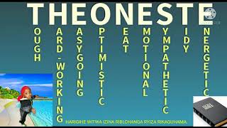 THE MEANING OF THE NAME THEONESTE BY HABINCHUTI JACQUES  Ntukite umwana izina ribi sobanukirwa [upl. by Aidas]