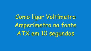 Como ligar voltímetro amperímetro [upl. by Ma]