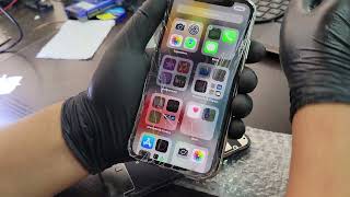 Cambio de pantalla iPhone 11 original 📲 display iPhone 11 sin aviso de pantalla [upl. by Arayc]