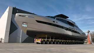 Luxury Yacht  Pershing GTX116 the first launch  Ferretti Group [upl. by Nilson]