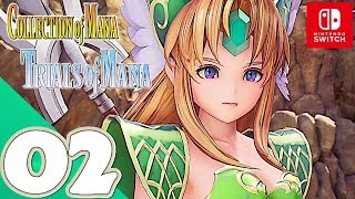 Collection of Mana Switch Trials of Mana  Gameplay Walkthrough Part 2  No Commentary [upl. by Caritta481]