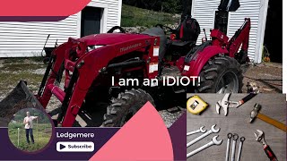 My Mahindra Tractor Is Broken again [upl. by Bullis576]