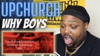 Upchurch With A Tom Macdonald DISS WTFFFF  Upchurch  Why Boys  Reaction Video [upl. by Anak]