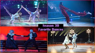 DWTS SEASON 30 2021  FAVORITE DANCES [upl. by Nutter]